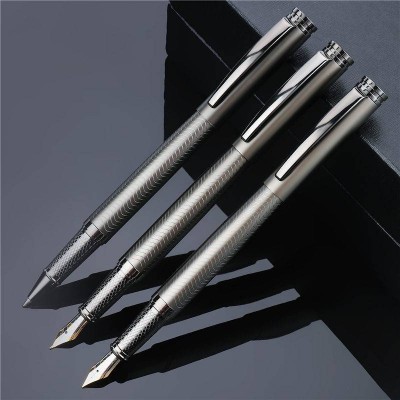 Luxury Fountain Pen Metal Fountain Ink Pen No Leakage Smooth Writing